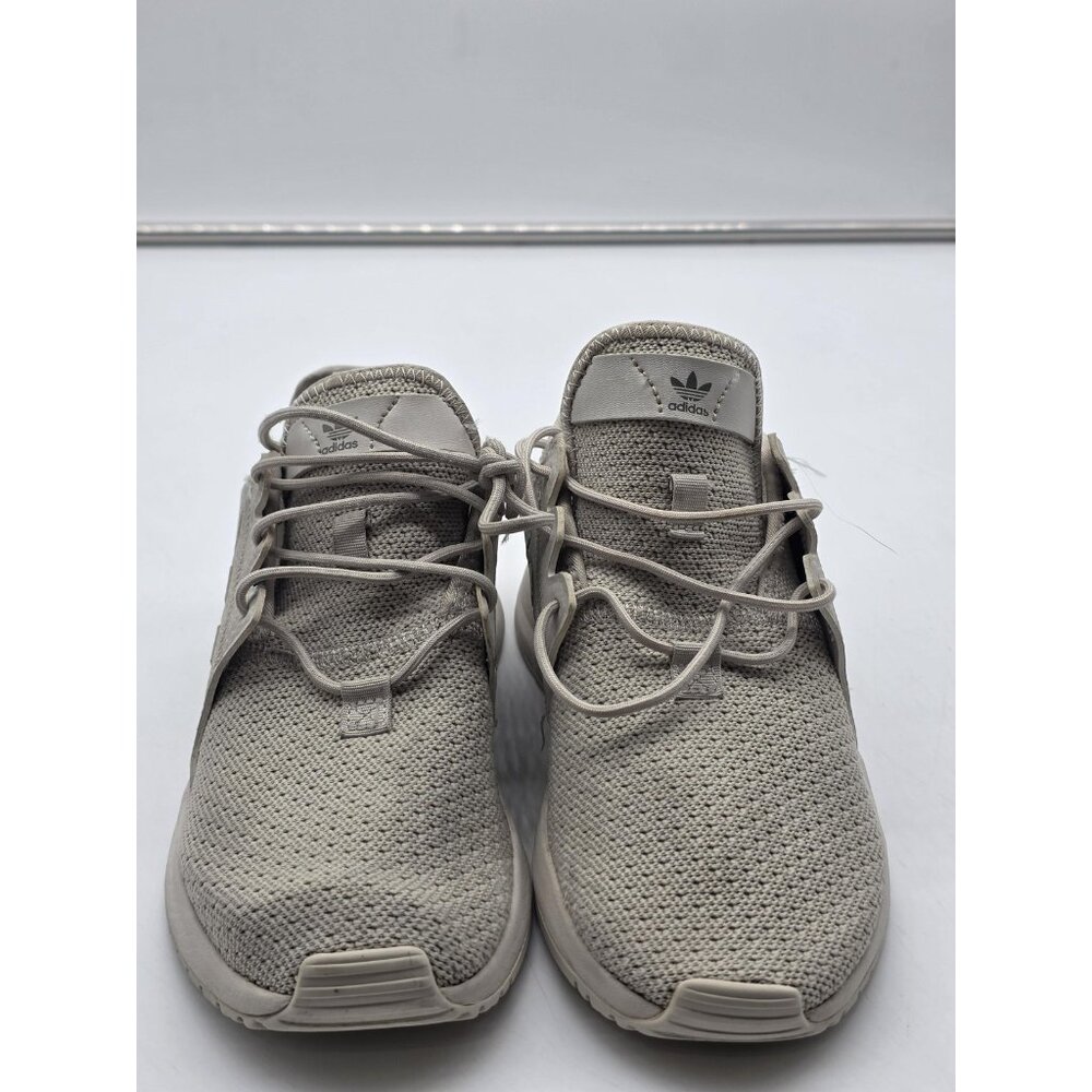 Adidas Originals Running Shoes boys 4 Beige x plr j Mesh Damaged Sneakers EE9876 - Picture 3 of 11